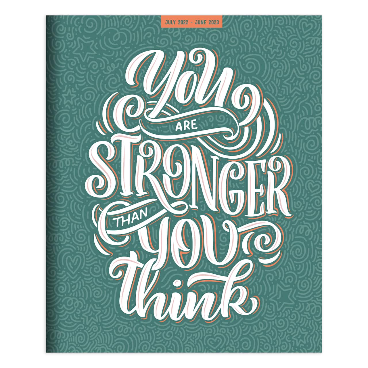 TF Publishing Medium 2022-2023 You Are Stronger Academic Year Monthly Planner